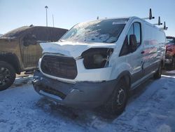 Salvage trucks for sale at Moraine, OH auction: 2016 Ford Transit T-150