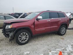 Salvage cars for sale at Columbus, OH auction: 2015 Jeep Grand Cherokee Limited