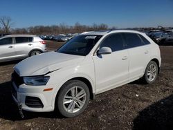 Salvage cars for sale at Des Moines, IA auction: 2016 Audi Q3 Premium Plus