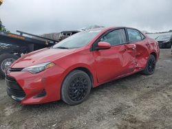 Salvage cars for sale at Assonet, MA auction: 2019 Toyota Corolla L