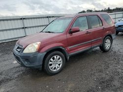 Salvage cars for sale at Fredericksburg, VA auction: 2006 Honda CR-V EX