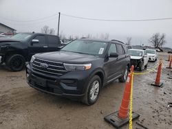 Salvage cars for sale at Pekin, IL auction: 2020 Ford Explorer XLT