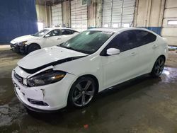 Salvage cars for sale at Woodhaven, MI auction: 2015 Dodge Dart GT