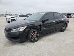 Salvage cars for sale at Arcadia, FL auction: 2017 Honda Accord Sport Special Edition