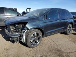 Salvage cars for sale from Copart Woodhaven, MI: 2022 Ford Edge ST