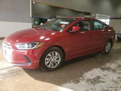 Carros salvage sin ofertas aún a la venta en subasta: 2017 Hyundai Elantra SE