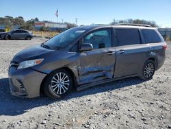 Salvage cars for sale at Montgomery, AL auction: 2020 Toyota Sienna XLE