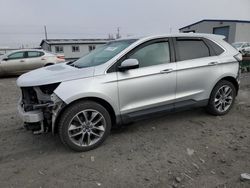 Salvage cars for sale at Airway Heights, WA auction: 2015 Ford Edge Titanium