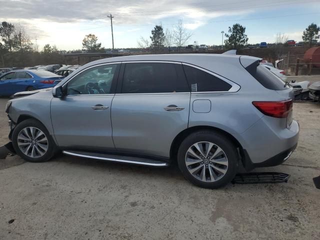 2016 Acura MDX Technology