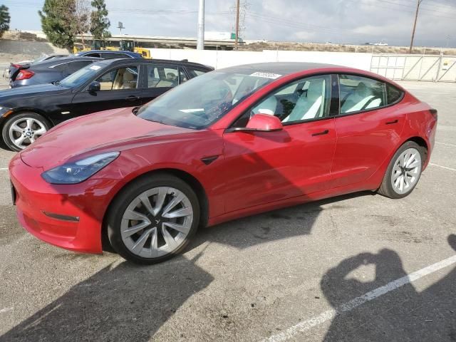 2022 Tesla Model 3