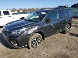 Salvage cars for sale at Pennsburg, PA auction: 2019 Subaru Forester Premium