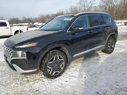 Salvage cars for sale at Ellwood City, PA auction: 2023 Hyundai Santa FE Limited