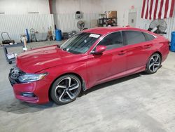 Honda Accord salvage cars for sale: 2019 Honda Accord Sport