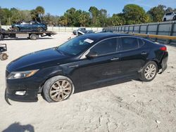 Salvage cars for sale at Fort Pierce, FL auction: 2015 KIA Optima EX