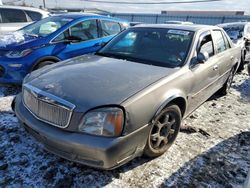 Cadillac Deville salvage cars for sale: 2002 Cadillac Deville DHS