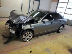 Salvage cars for sale at Indianapolis, IN auction: 2009 Mercedes-Benz C 300 4matic