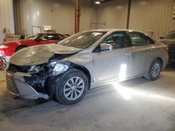 Salvage cars for sale at Appleton, WI auction: 2016 Toyota Camry LE