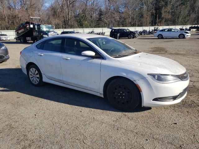 2016 Chrysler 200 LX