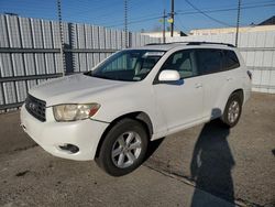 Toyota Vehiculos salvage en venta: 2009 Toyota Highlander