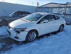 Honda salvage cars for sale: 2012 Honda Civic EX