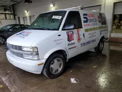 Chevrolet Astro salvage cars for sale: 2002 Chevrolet Astro