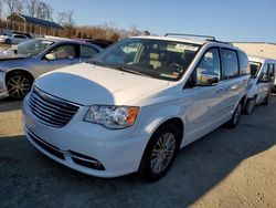 Salvage cars for sale at Spartanburg, SC auction: 2016 Chrysler Town & Country Touring L