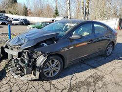 Salvage cars for sale at Portland, OR auction: 2018 Hyundai Elantra SEL