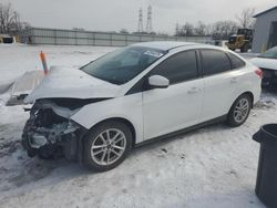 Salvage cars for sale at Barberton, OH auction: 2018 Ford Focus SE