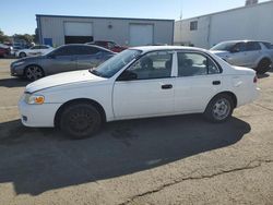 Salvage cars for sale at Vallejo, CA auction: 2001 Toyota Corolla CE