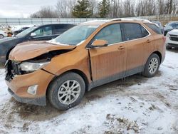 Salvage cars for sale at Davison, MI auction: 2019 Chevrolet Equinox LT