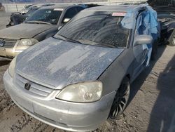 Salvage cars for sale at Las Vegas, NV auction: 2001 Honda Civic EX