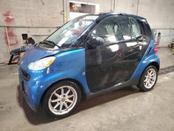 Smart salvage cars for sale: 2008 Smart Fortwo Pure