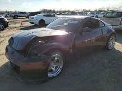 Salvage cars for sale at Houston, TX auction: 2003 Nissan 350Z Coupe