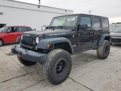 Jeep salvage cars for sale: 2016 Jeep Wrangler Unlimited Rubicon