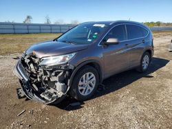 Salvage cars for sale at Houston, TX auction: 2015 Honda CR-V EXL