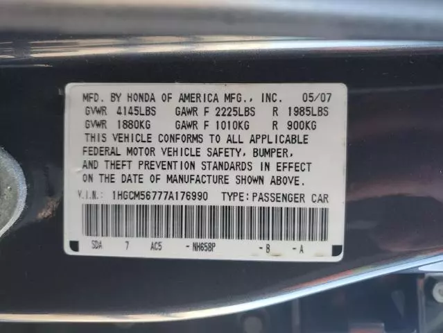 2007 Honda Accord EX