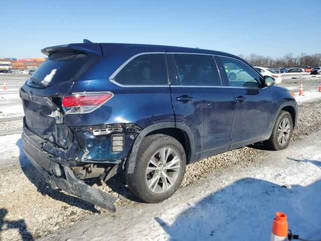 2014 Toyota Highlander LE