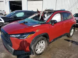 Salvage cars for sale from Copart Cleveland: 2024 Toyota Corolla Cross LE