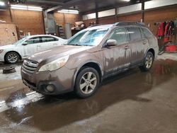 Salvage cars for sale at Ebensburg, PA auction: 2013 Subaru Outback 2.5I Premium