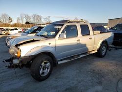 Nissan salvage cars for sale: 2002 Nissan Frontier Crew Cab XE