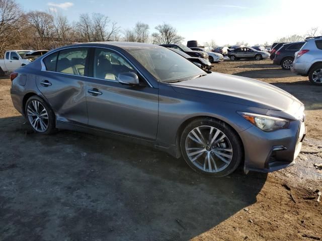 2022 Infiniti Q50 Sensory