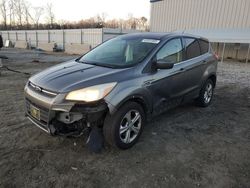 Salvage cars for sale at Spartanburg, SC auction: 2013 Ford Escape SE