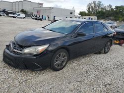 Salvage cars for sale at Opa Locka, FL auction: 2016 Toyota Camry LE