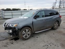 Salvage cars for sale at Dunn, NC auction: 2019 Nissan Pathfinder S