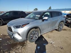 Toyota salvage cars for sale: 2022 Toyota Highlander XLE