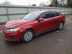 Salvage cars for sale from Copart Shreveport, LA: 2020 Ford Fusion S