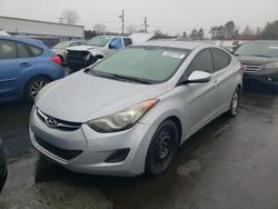 Salvage cars for sale at New Britain, CT auction: 2011 Hyundai Elantra GLS