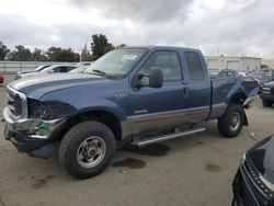 Salvage cars for sale at Martinez, CA auction: 2004 Ford F250 Super Duty