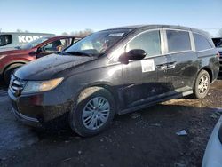 Salvage cars for sale at Hillsborough, NJ auction: 2014 Honda Odyssey EXL