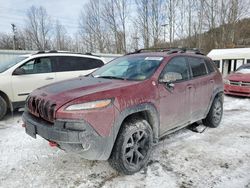 Salvage cars for sale at Hurricane, WV auction: 2016 Jeep Cherokee Trailhawk